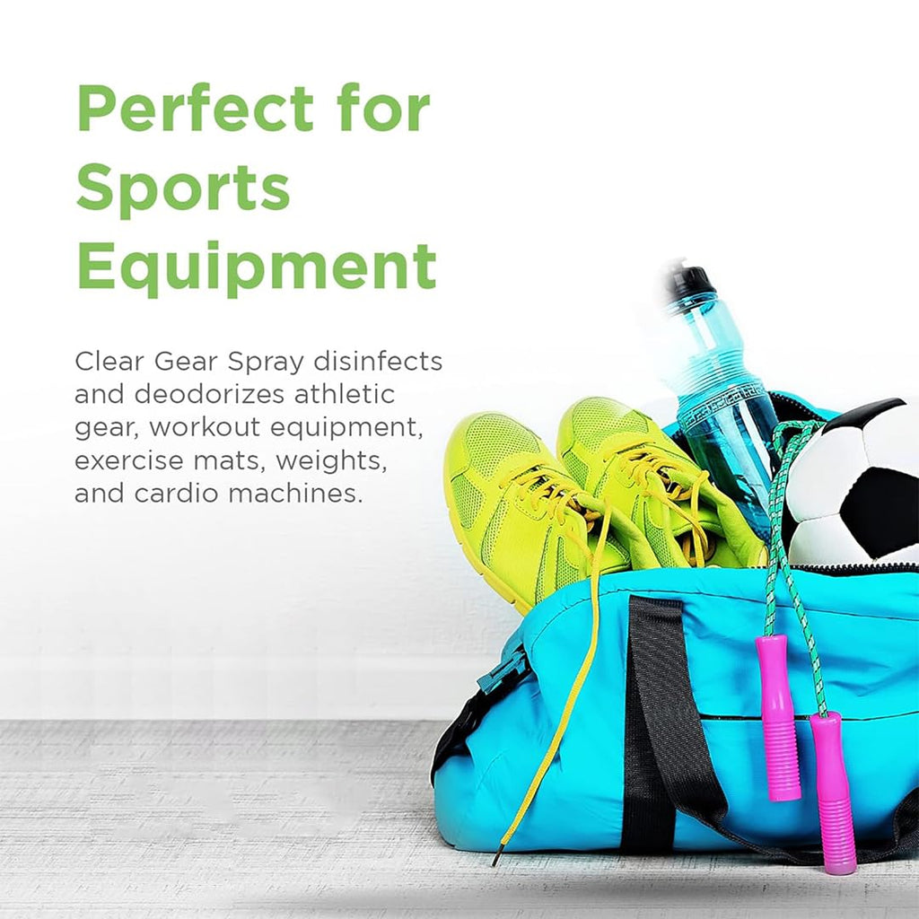 Clear Gear Disinfectant Spray for Sports Equipment

