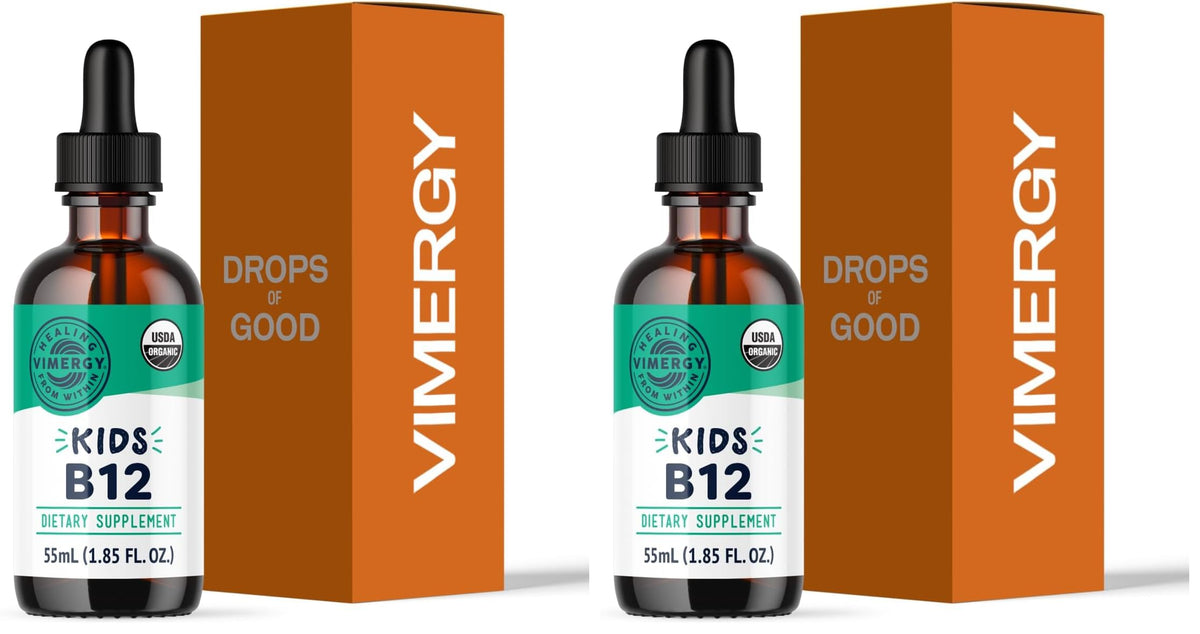 Vimergy Liquid Vitamin B12 Supplement with Methylcobalamin