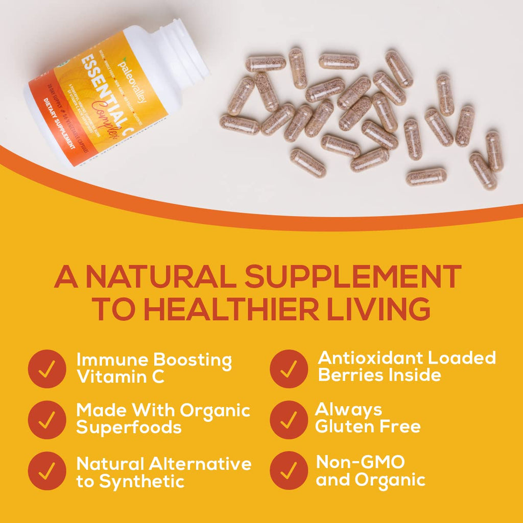 Vitamin C Paleovalley Essential C Complex Supplement

