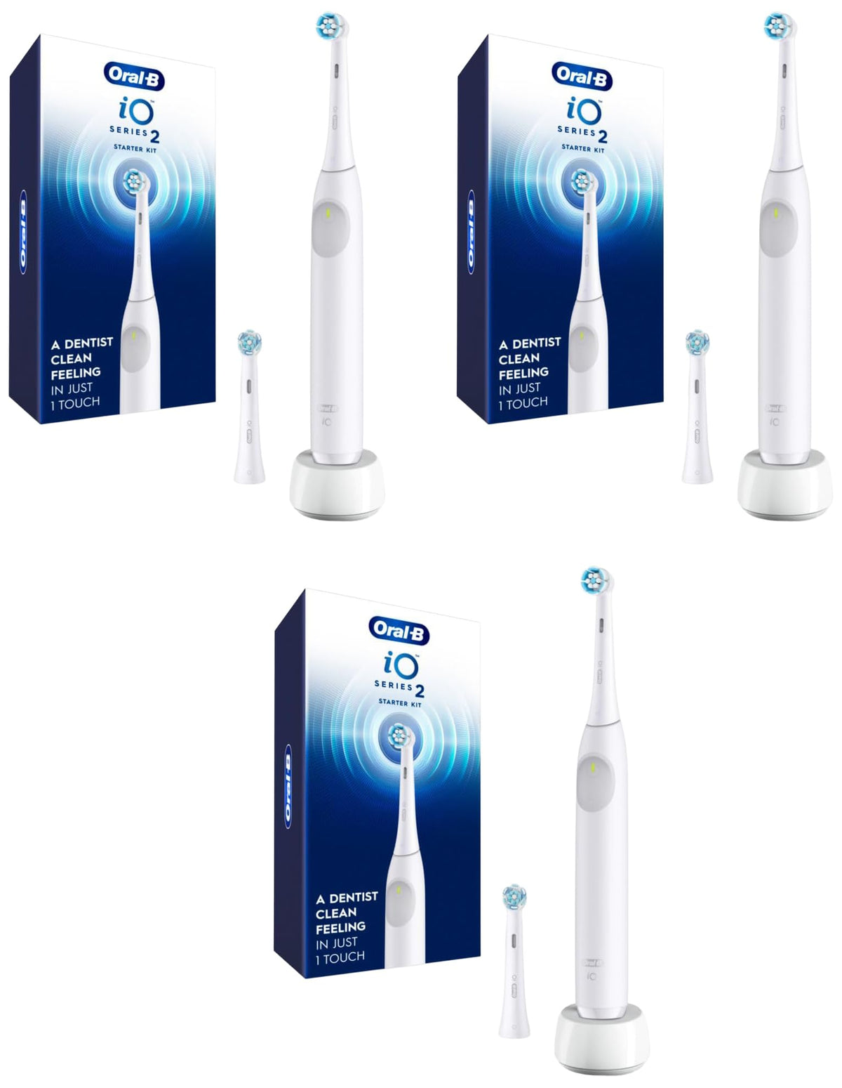 Oral-B iO2 Rechargeable Electric Toothbrush Starter Kit