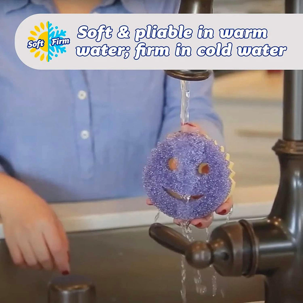 Scrub Daddy Scrub Mommy Dual-Sided Scrubber and Sponge

