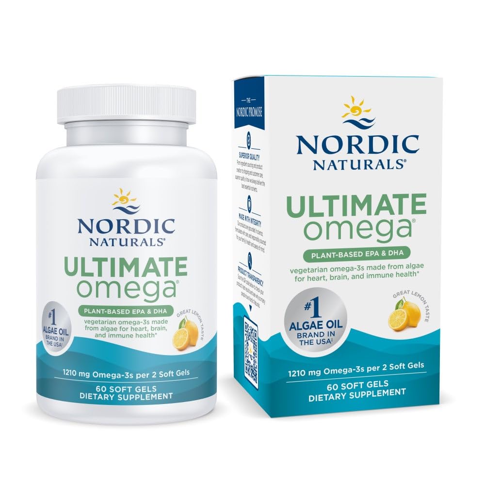 Nordic Naturals Plant-Based Ultimate Omega Omega-3 Supplement


