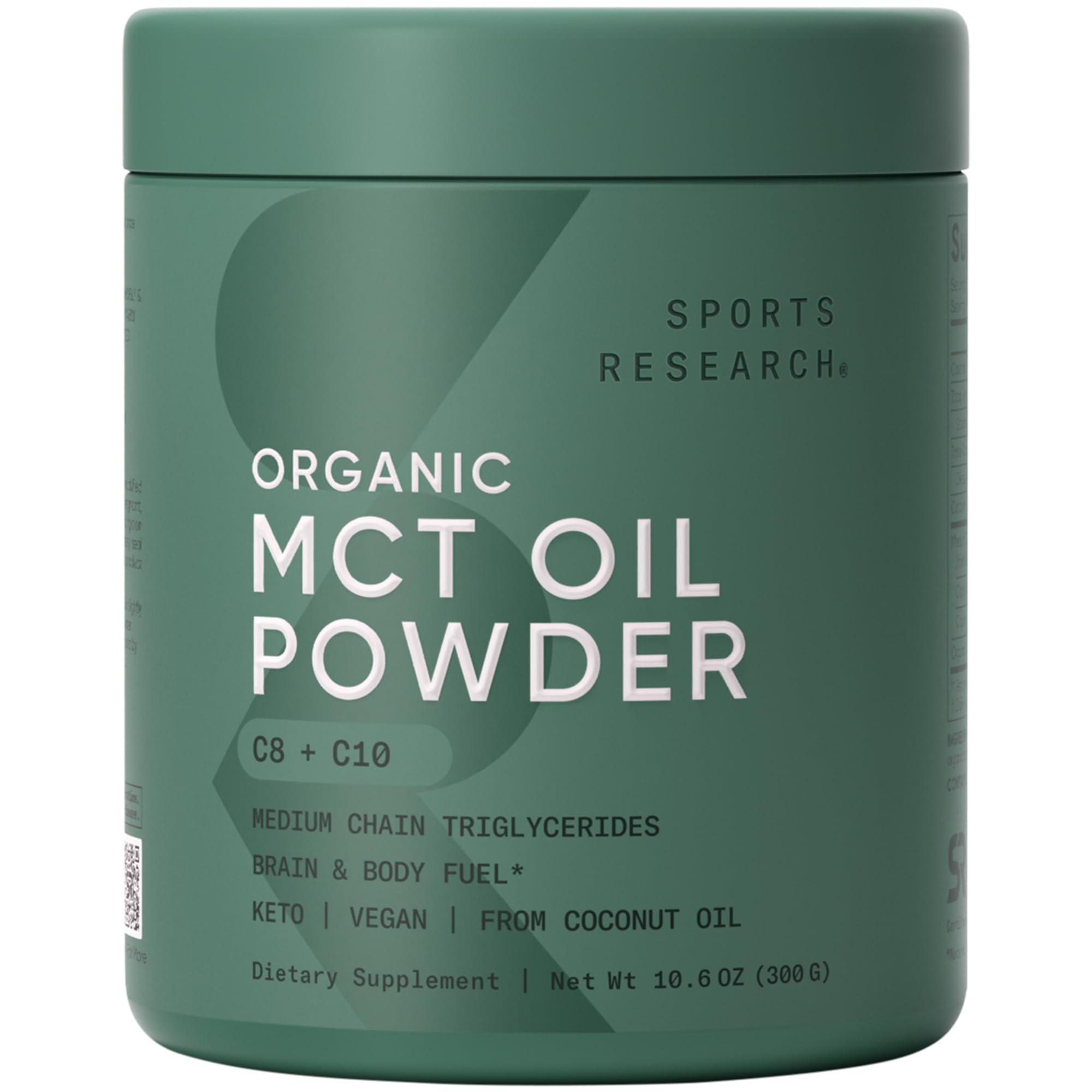Sports Research MCT Oil Organic C8 & C10 from Coconut