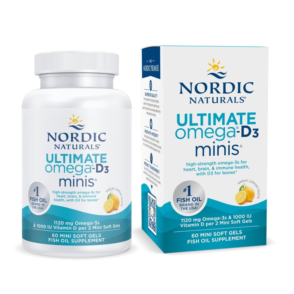 Nordic Naturals Ultimate Omega-3 Mini Soft Gels

