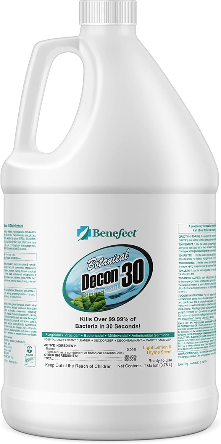 Benefect Botanical Decon 30 Disinfectant Cleaner

