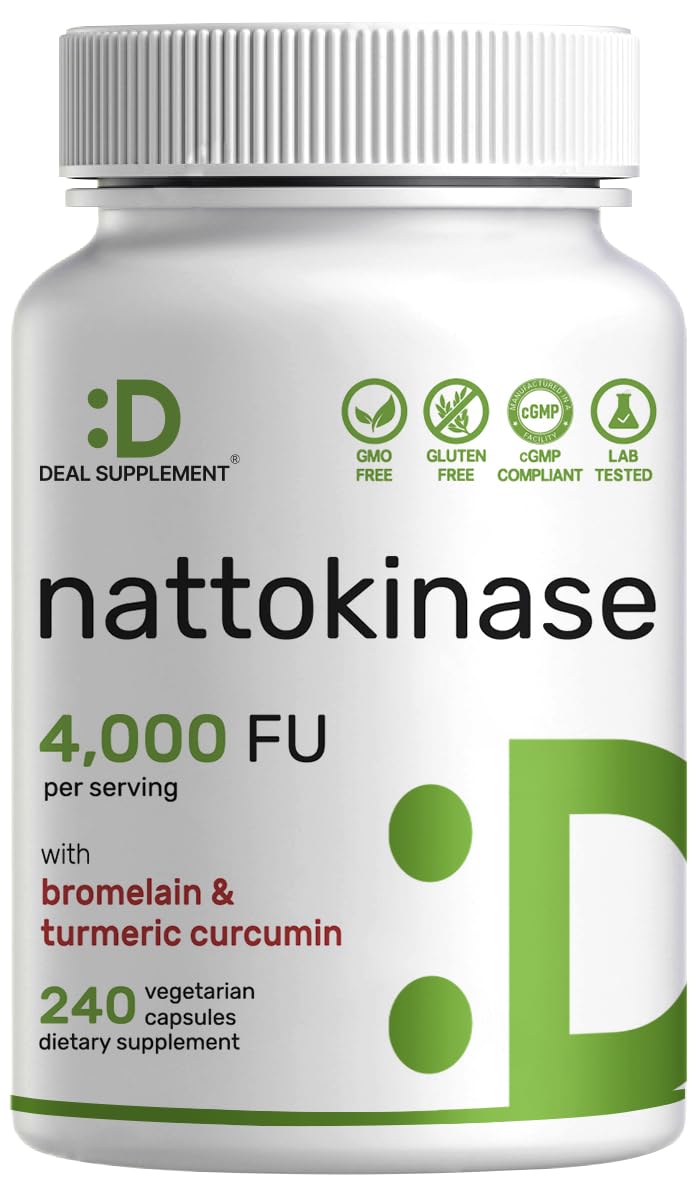Nattokinase Supplement Capsule Complex

