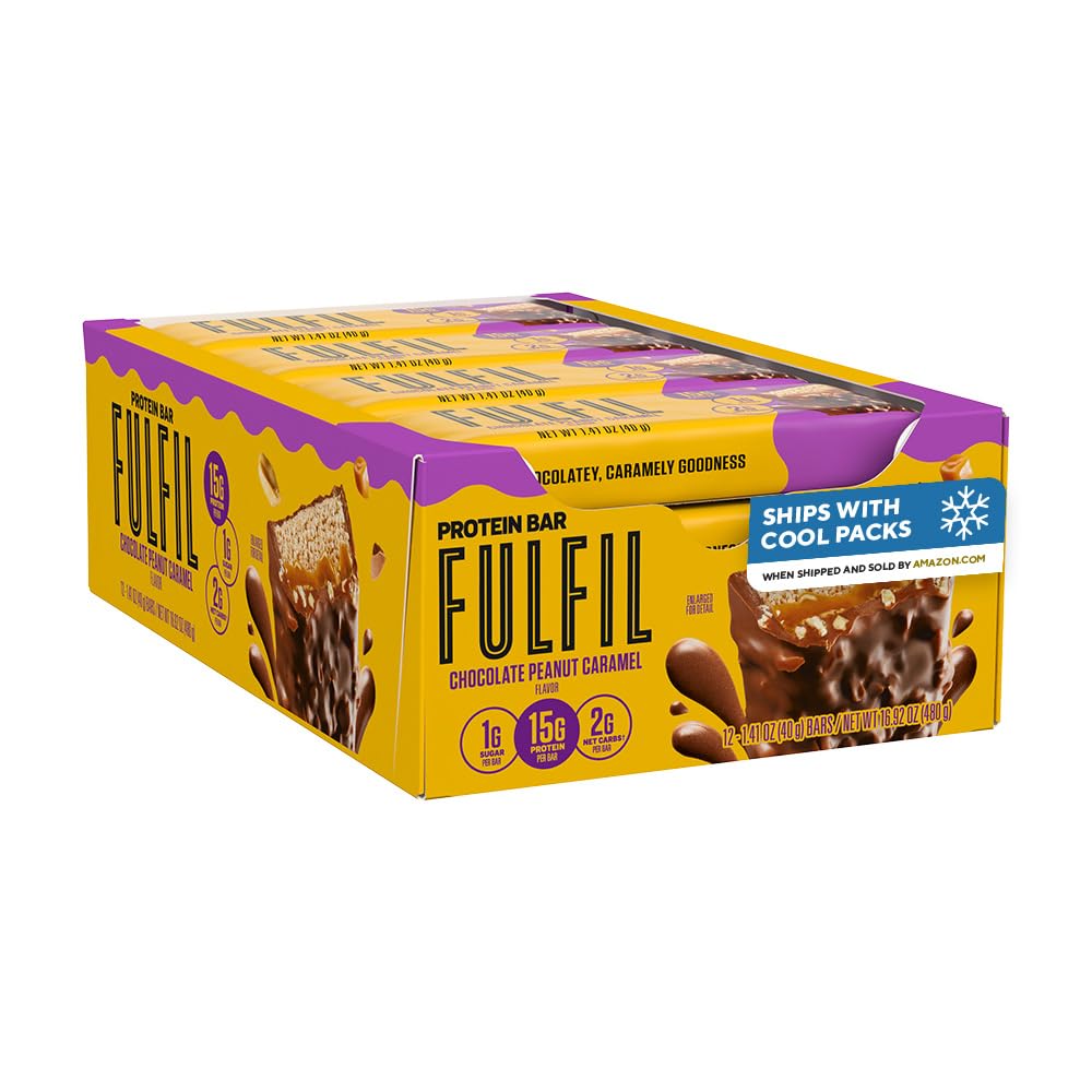 FULFIL Protein Bars Gluten Free On-The-Go Snack