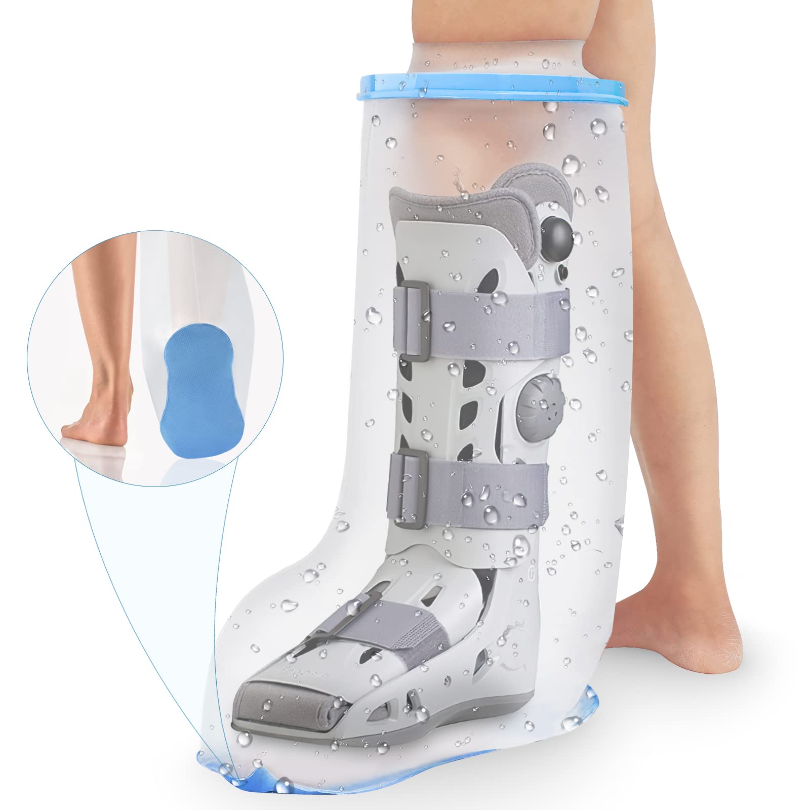 Waterproof Shower Cast Cover for Adults | Non-Slip

