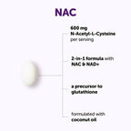 NAC Softgels with NAD+ and Coconut Oil | Micro Ingredients

