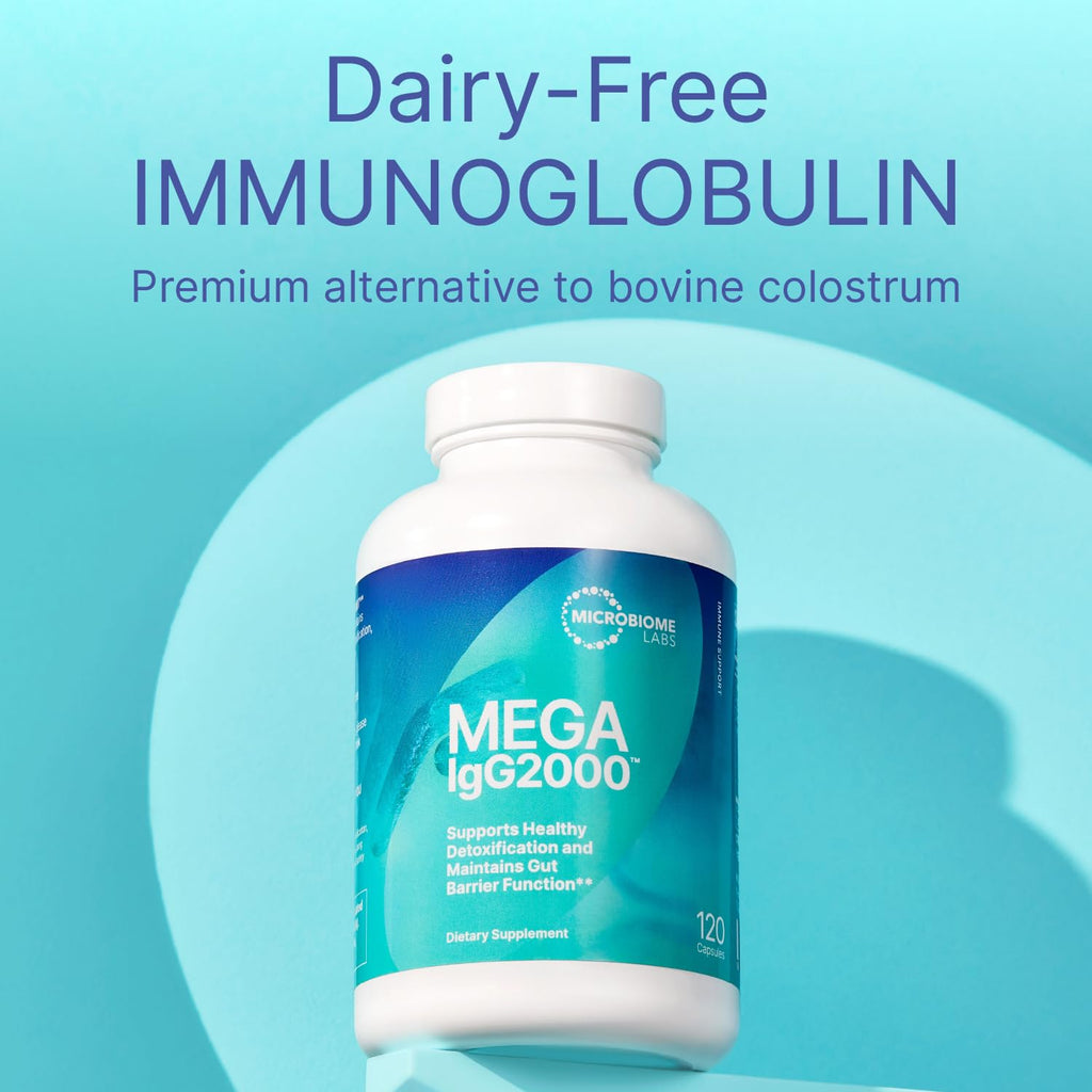 Microbiome Labs Mega IgG2000 Dairy-Free Colostrum IgG

