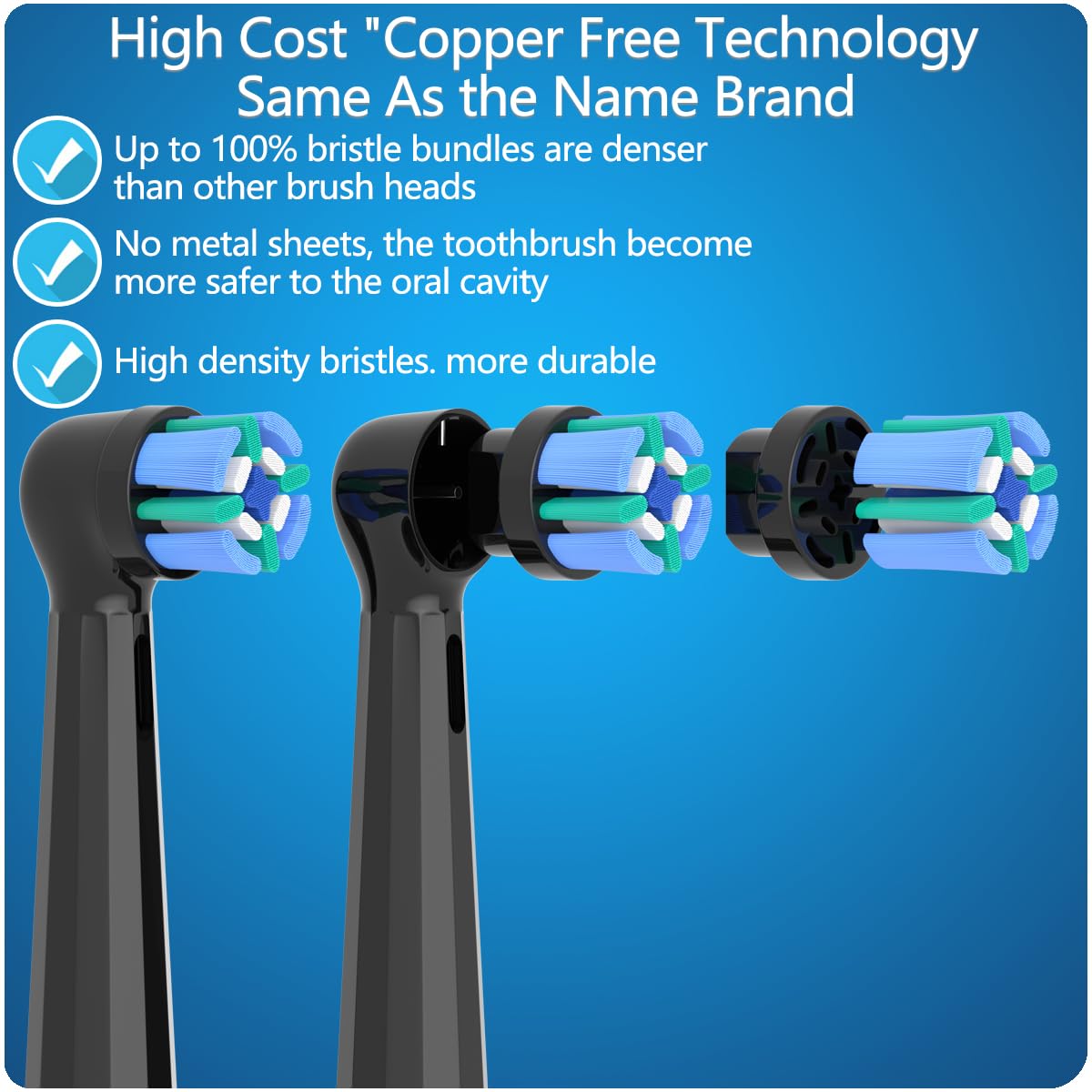 Oral-B iO Replacement Heads with Covers

