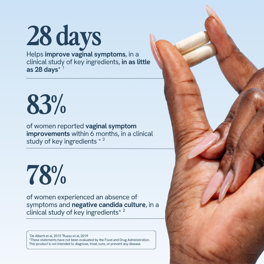 Happy V Women's Probiotic for Vaginal Health

