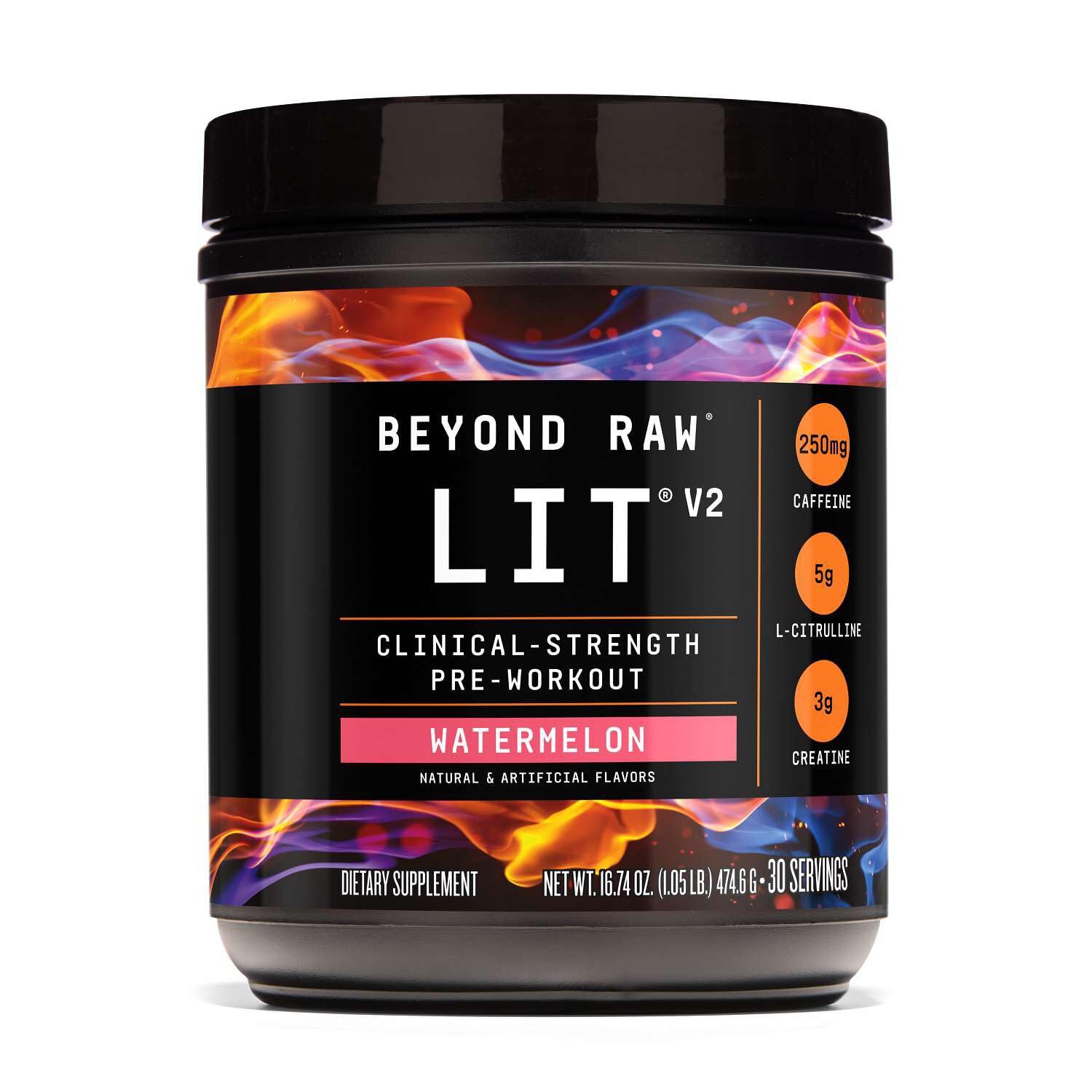 Beyond Raw LIT V2 Clinical Strength Pre-Workout Powder