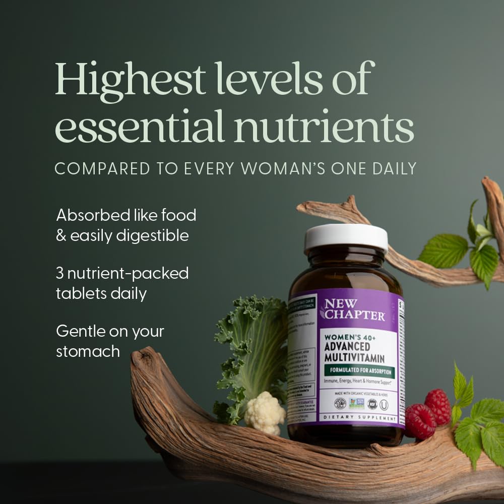 New Chapter Women’s Multivitamin 40+ Advanced Formula

