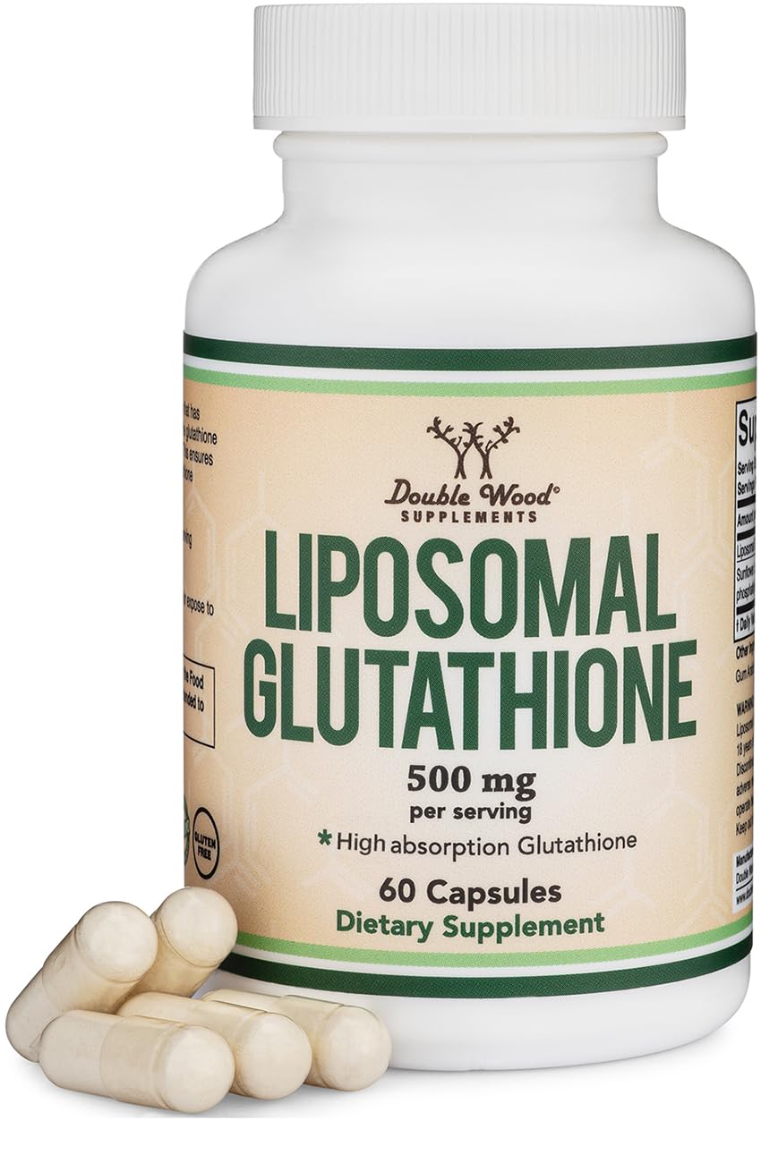 Double Wood Liposomal Glutathione Supplement 500 mg

