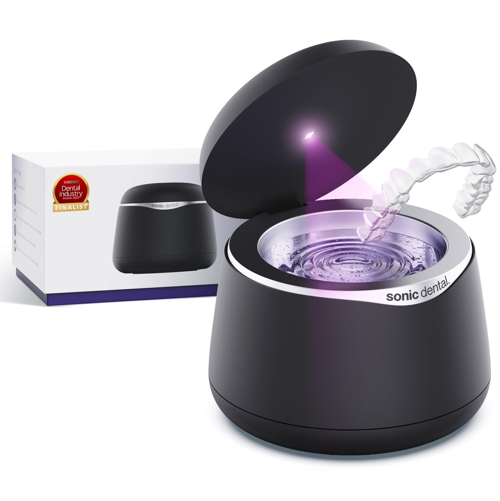 Sonic Pro Ultrasonic Dental Cleaning Pod for Dentures & Braces