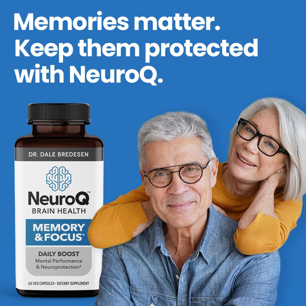 NeuroQ Memory & Focus Cognitive Support by Dr. Dale Bredesen

