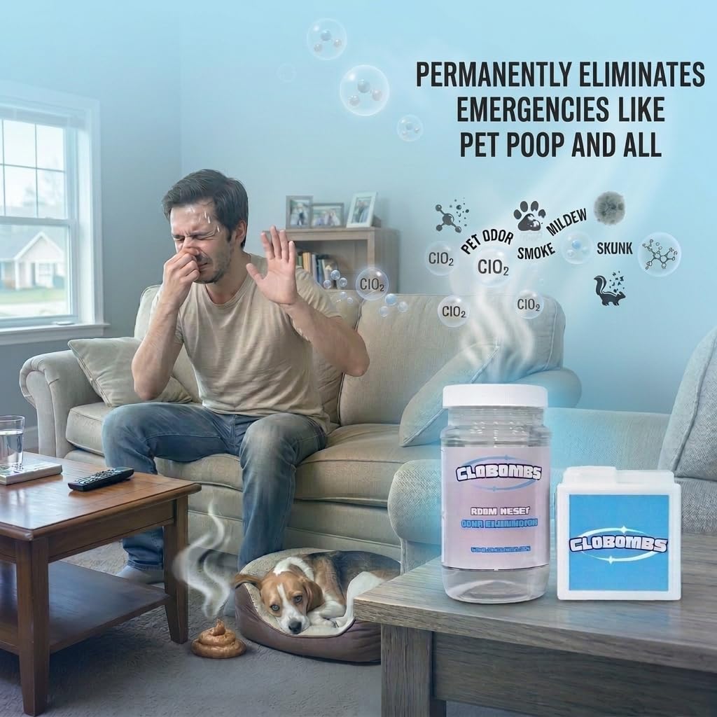 Odor Eliminator for Home - Fast Odor Removal Kit

