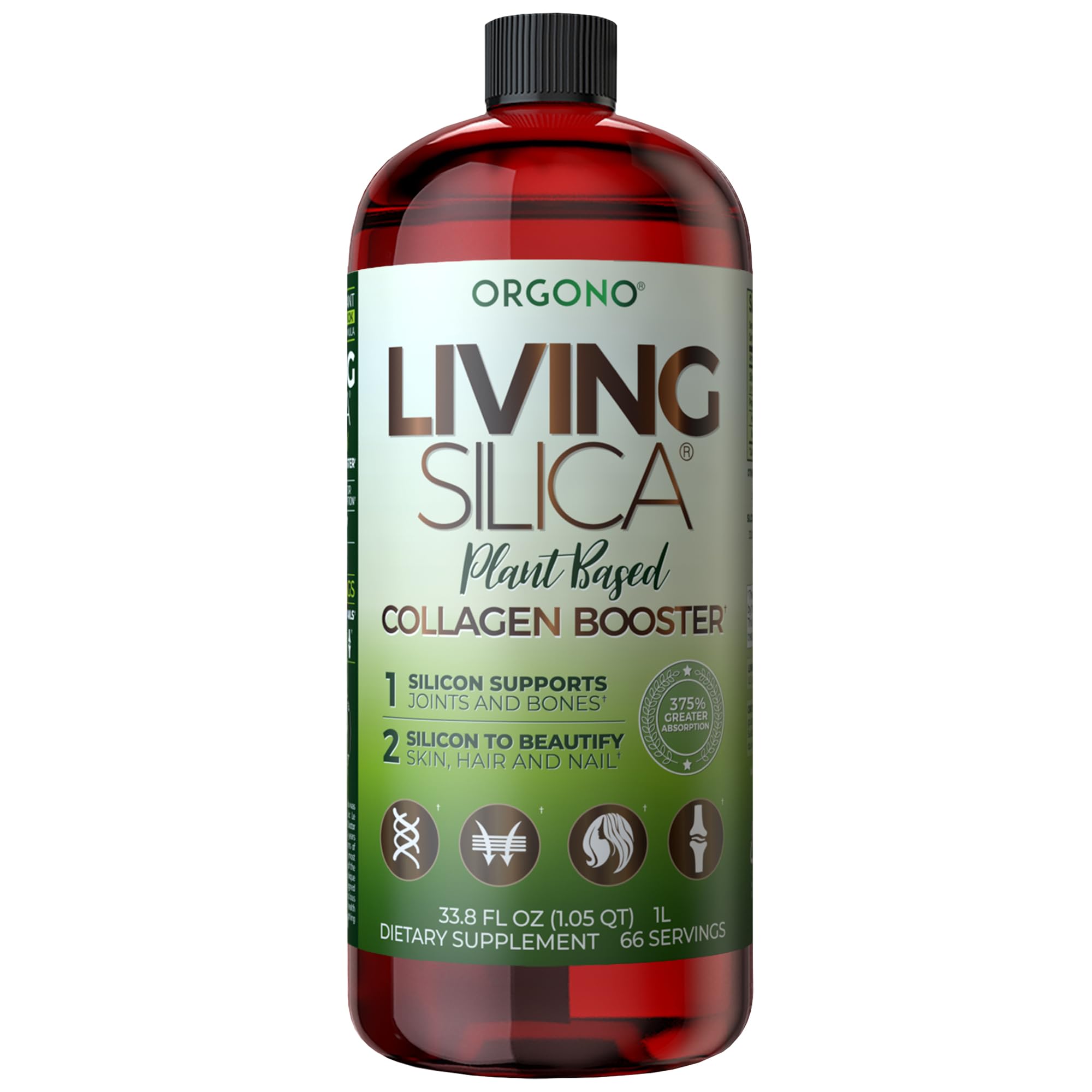 Living Silica ORGONO Plant-Based Collagen Booster

