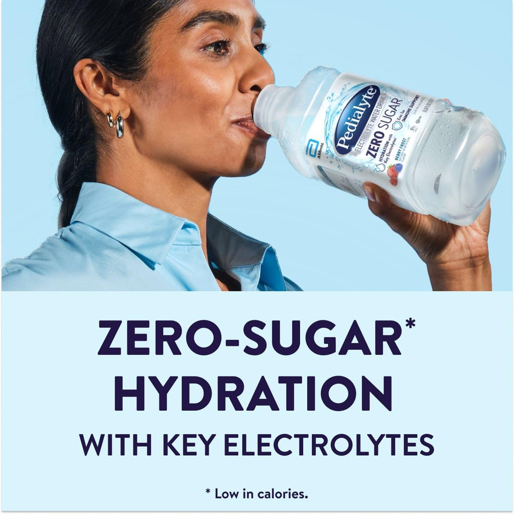 Pedialyte Electrolyte Water – Zero Sugar Hydration

