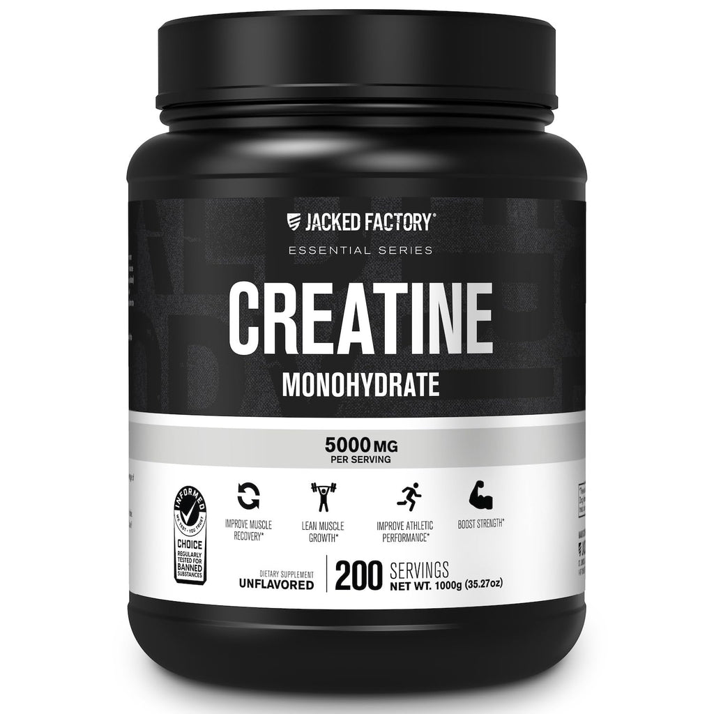 Jacked Factory Creatine Monohydrate Powder | Pure Strength

