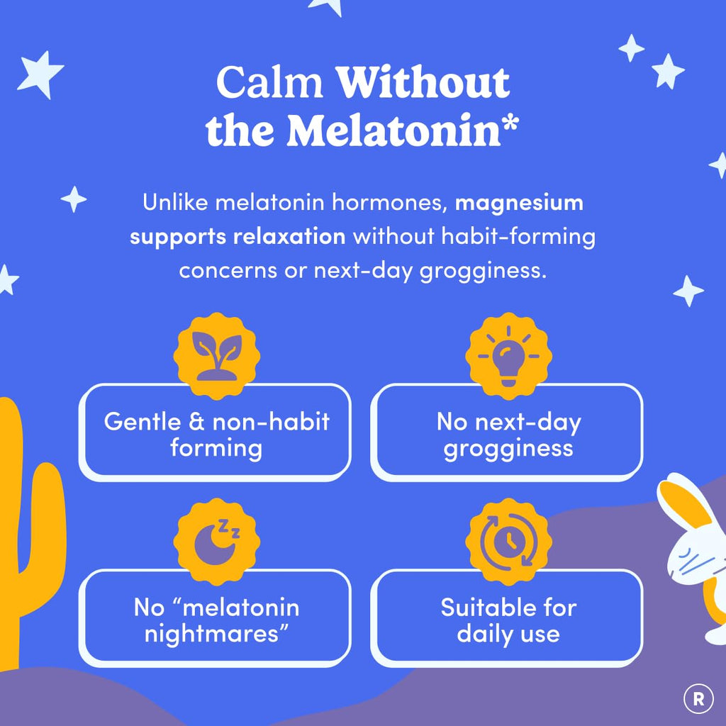 First Day Kids Magnesium Gummies | Bedtime Calm No Melatonin

