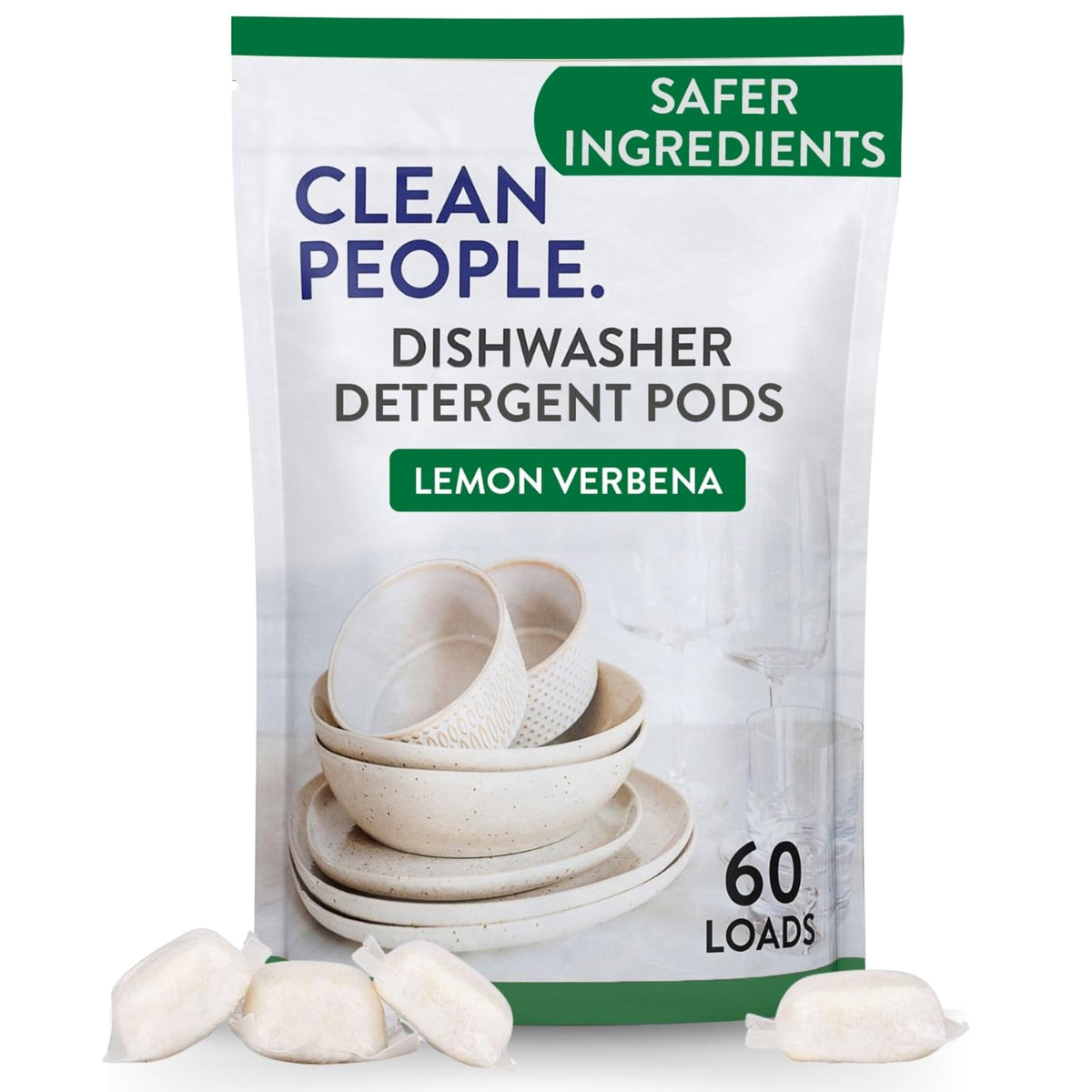 The Clean People Dishwasher Pods Enzyme-Powered