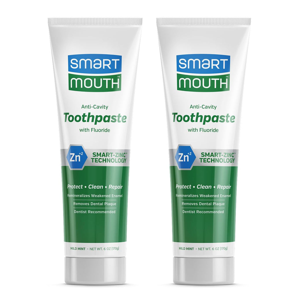 SmartMouth Anti-Cavity Zinc Toothpaste - Enamel Support

