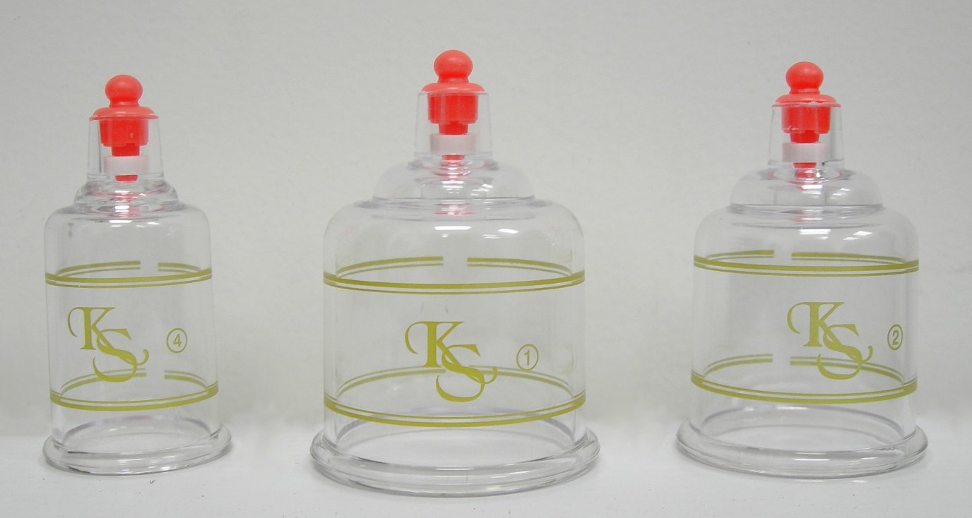 Cupping Set with Hand Pump for Therapy | Professional


