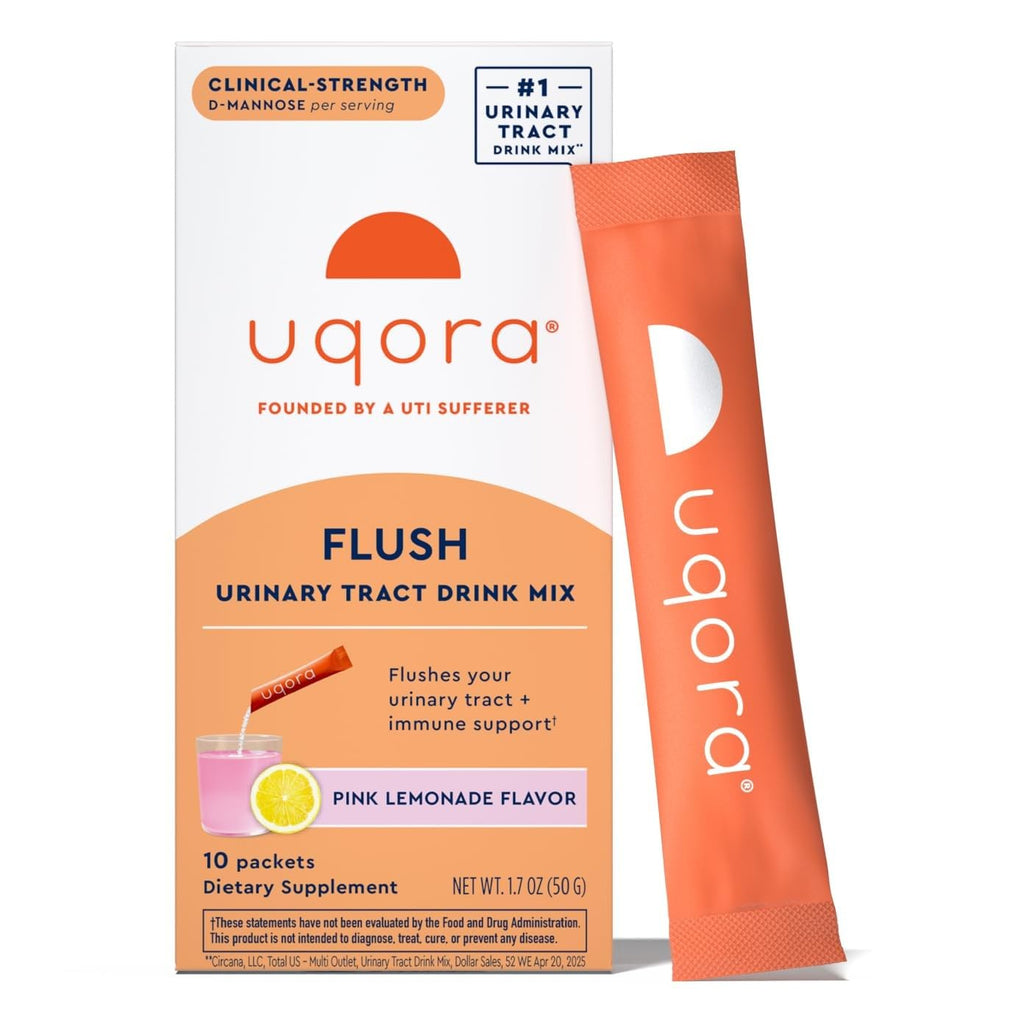 Uqora Flush Urinary Tract Drink Mix - Gluten Free

