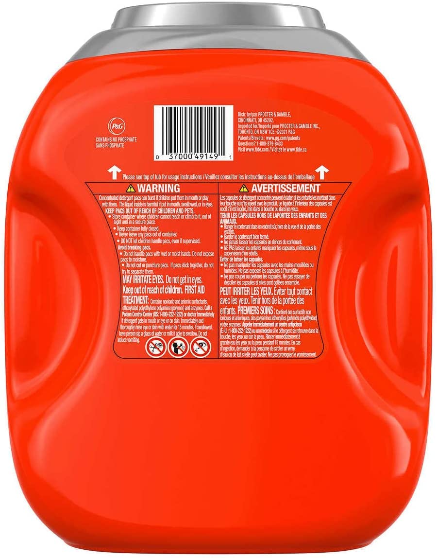 Tide PODS with Downy Laundry Pacs

