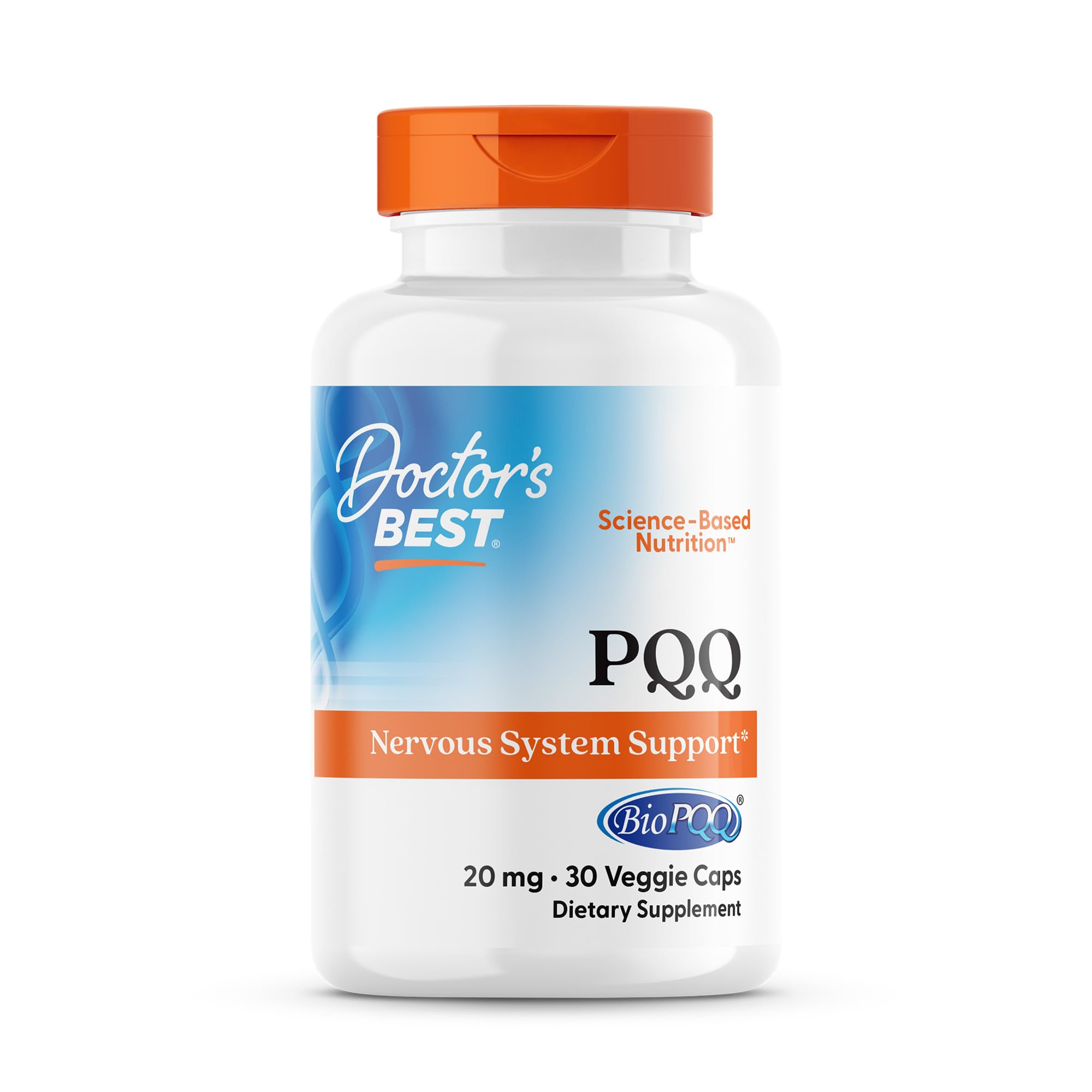 Doctor's Best PQQ BioPQQ 20 mg | Brain Health Support

