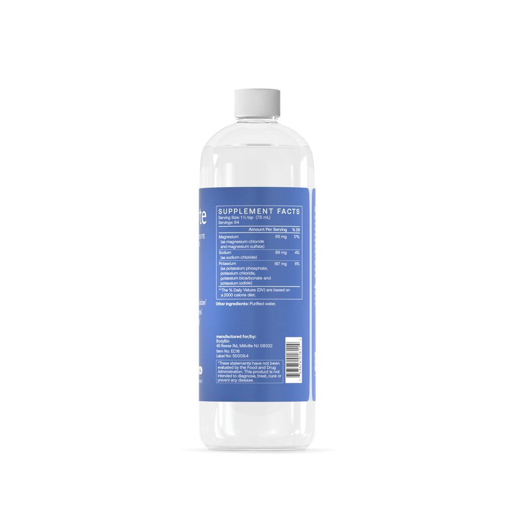 BodyBio e-Lyte Liquid Electrolyte Concentrate | Hydration

