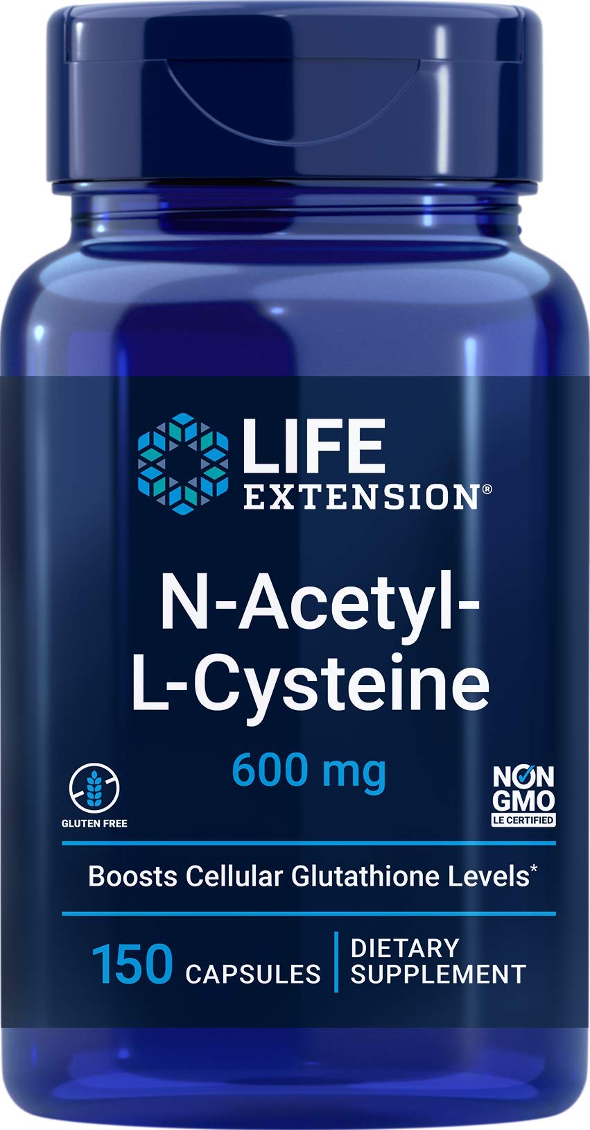 N-Acetyl-L-Cysteine NAC 600mg Life Extension Supplement

