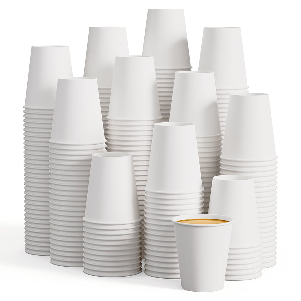 LITOPAK Disposable Paper Cups for Hot Beverages

