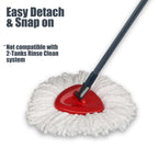 Homsis Mop Head Replacement for Spin Mops - Machine Washable

