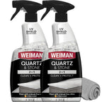 Weiman Quartz Countertop Cleaner and Polish | UV Protection

