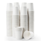 Vumdua Disposable Paper Cups for Hot and Cold Beverages
