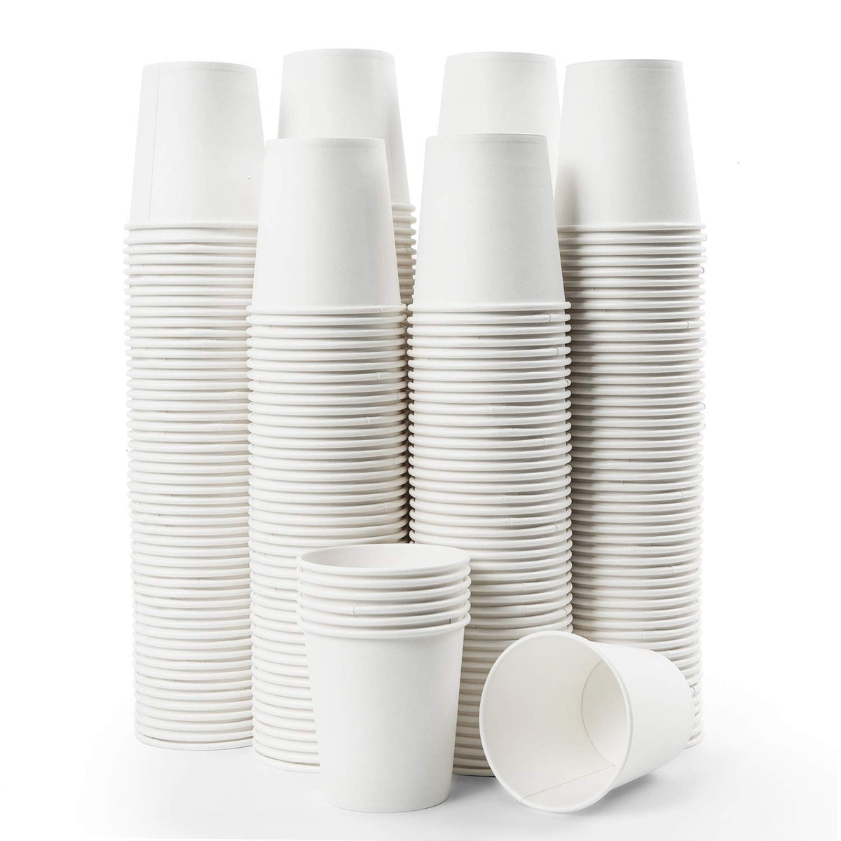 Vumdua Disposable Paper Cups for Hot and Cold Beverages