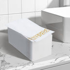BESTVIP Disposable 3-Ply Napkins with Decorative Border

