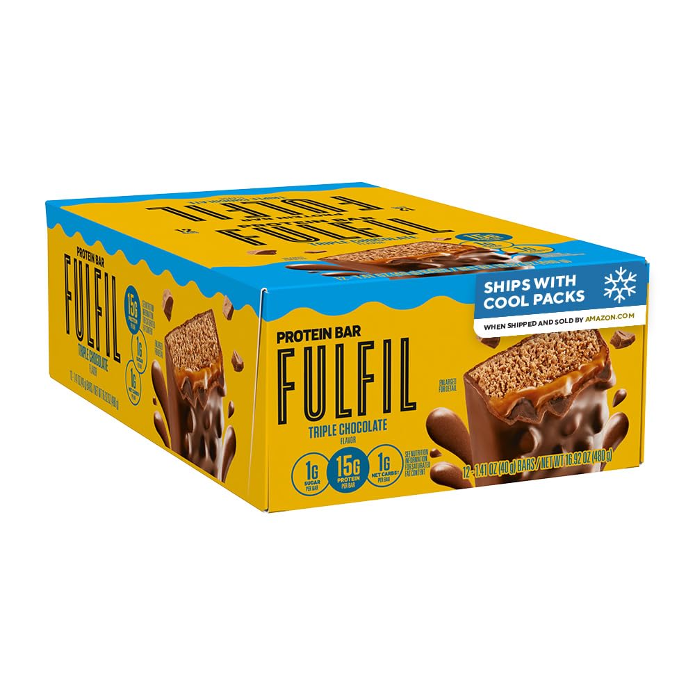 FULFIL Protein Bars Gluten Free On-The-Go Snack