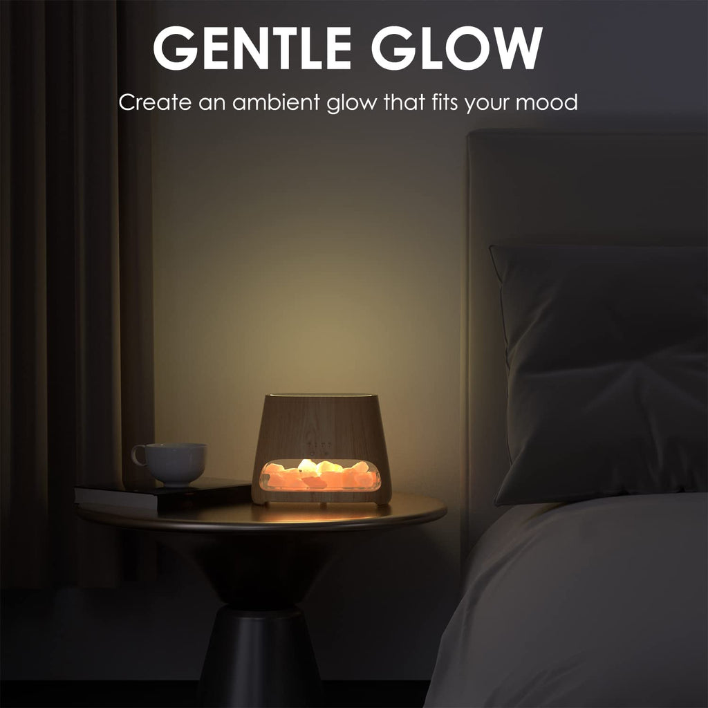 SALKING 2-in-1 Essential Oil Diffuser & Salt Lamp

