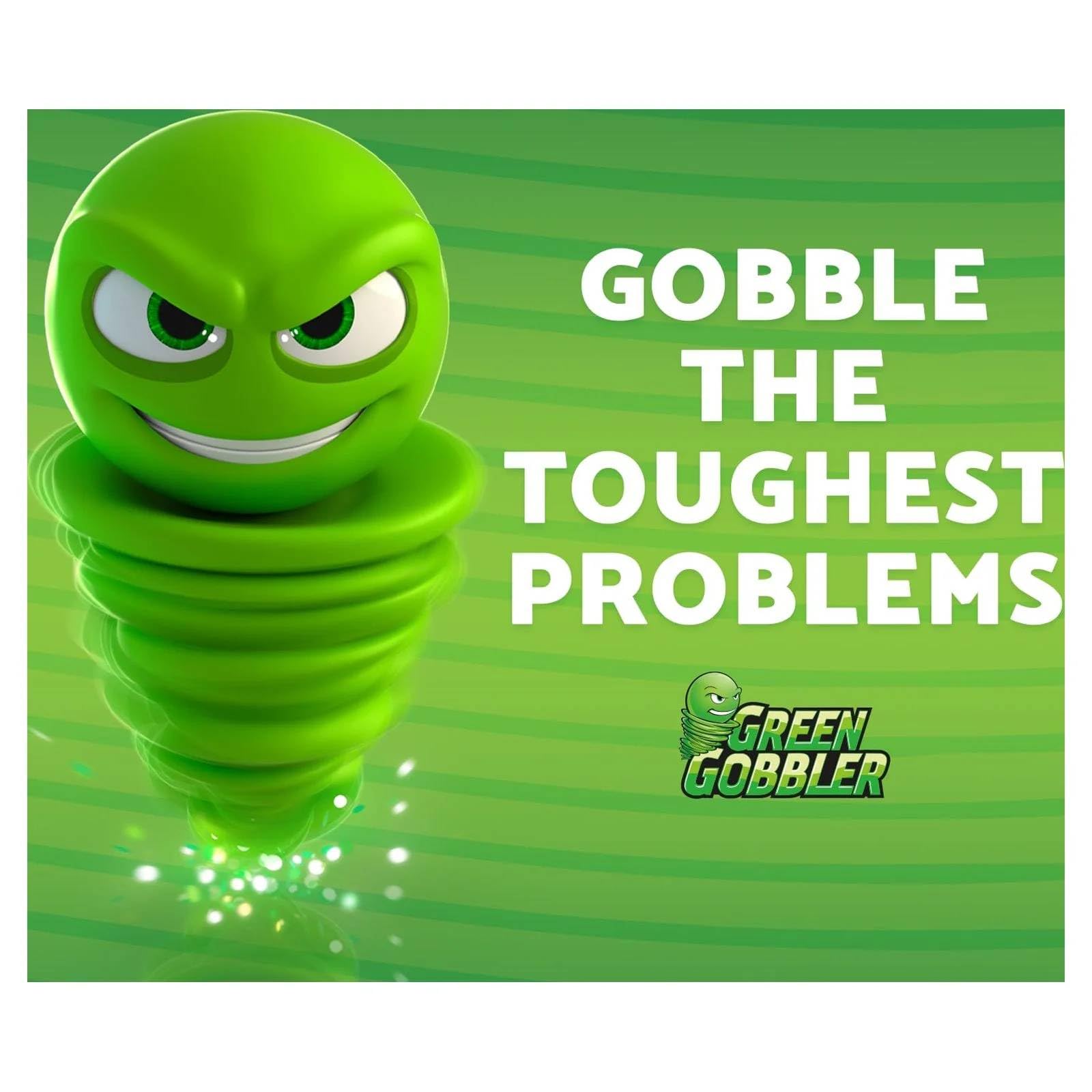 Green Gobbler Main Line Opener Hair Clog Remover

