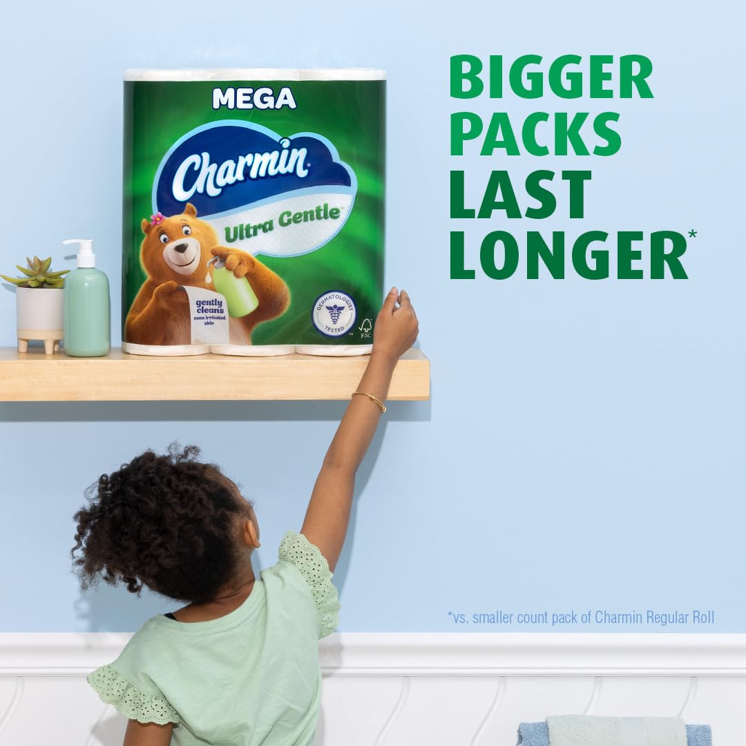 Charmin Ultra Gentle Toilet Paper - Lotioned Comfort

