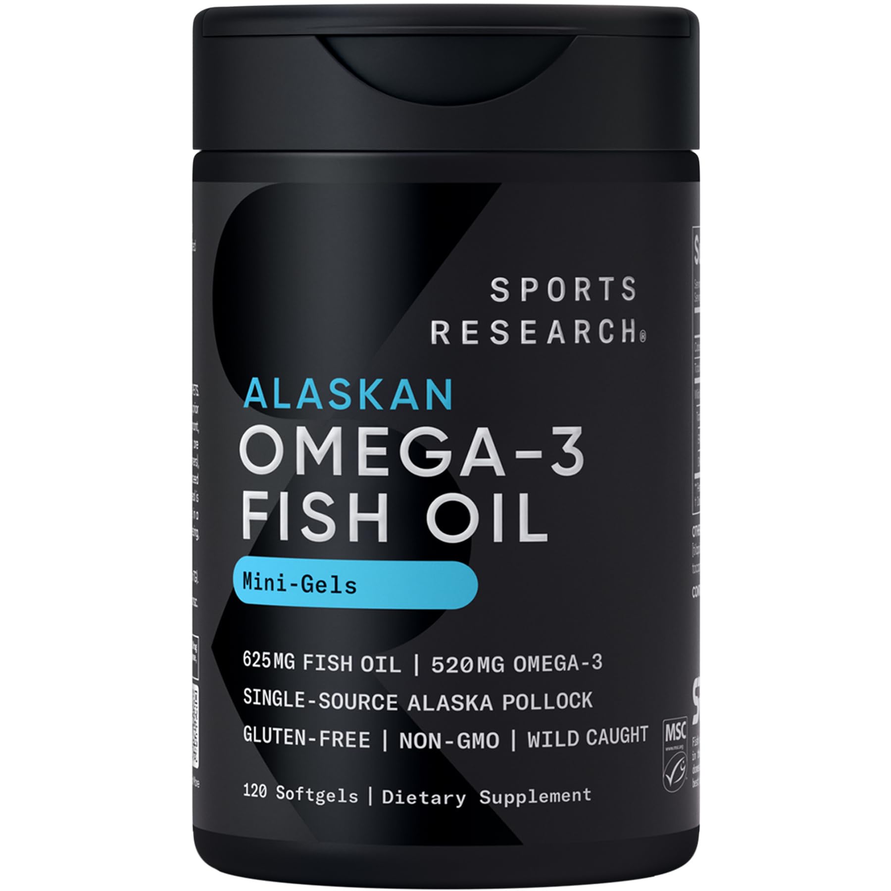 Sports Research Omega-3 Fish Oil