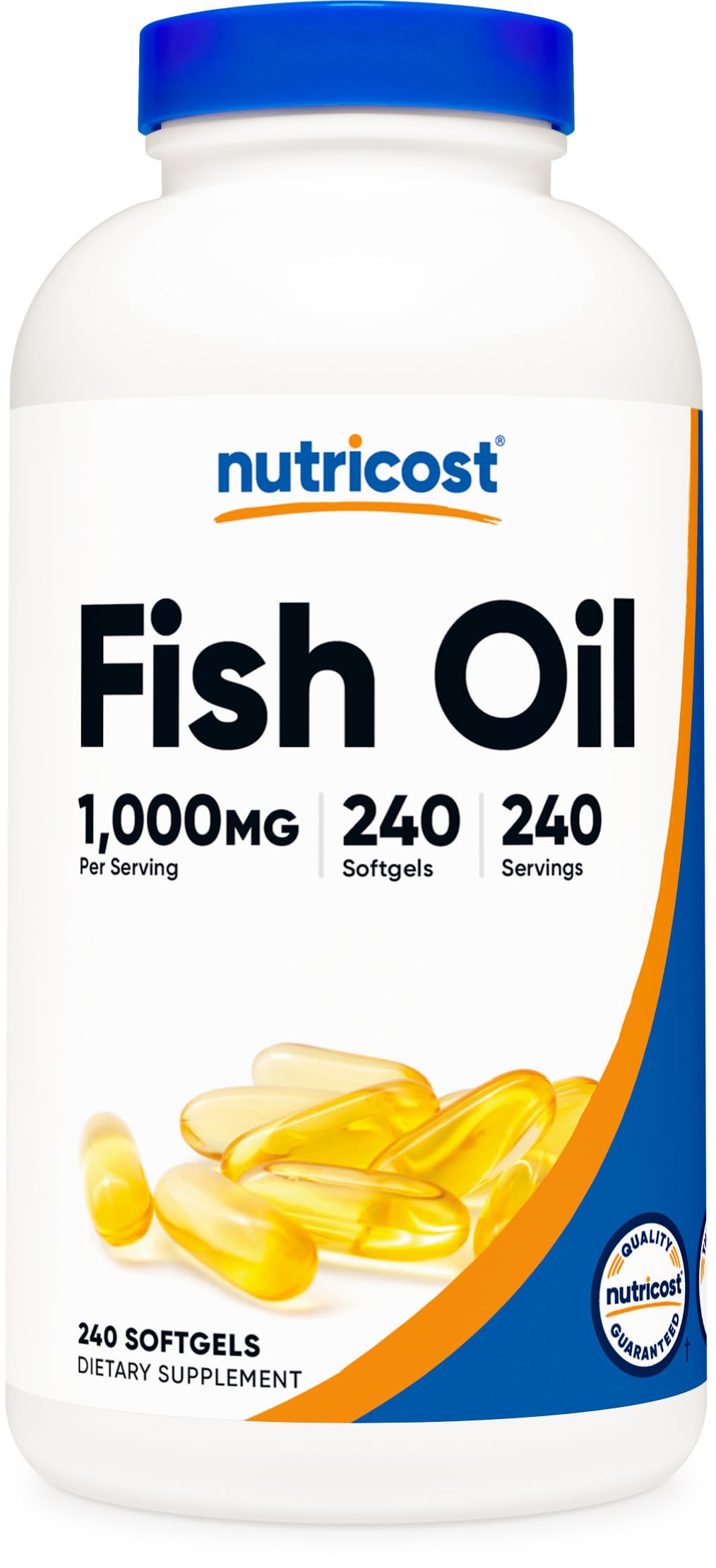 Nutricost Fish Oil Omega-3 Softgels - EPA & DHA

