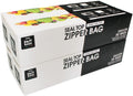 Heavy-Duty Storage Bags with Double Zipper and Write-On Space