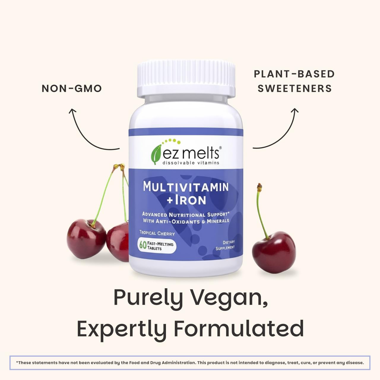 EZ Melts Multivitamin - Daily Vitamin for Energy

