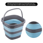 Collapsible Plastic Bucket Foldable for Home & Outdoors

