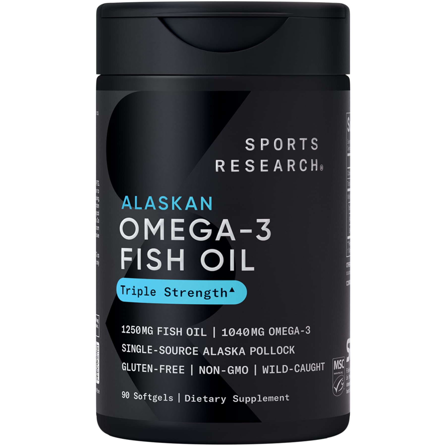 Sports Research Omega-3 Fish Oil Triple Strength


